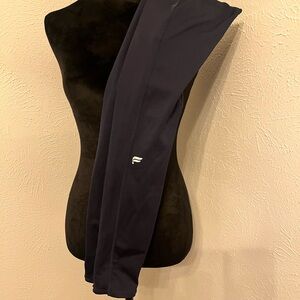 Navy Blue Leggings with Logo